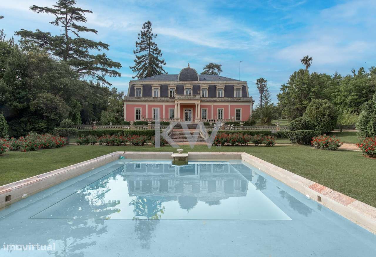 Herdade no Alentejo -Elvas com Palácio Francês,  jardins, e instalaçoe - Grande imagem: 4/58