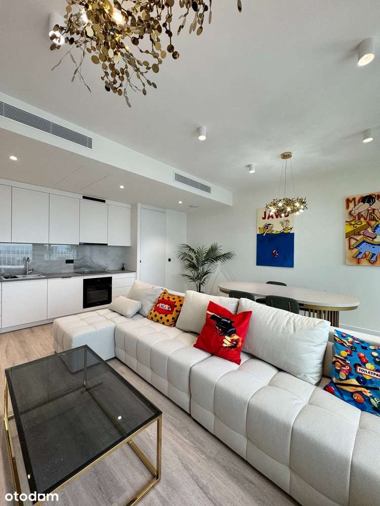 Eleganckie 3-pok klasy biznes w Towarowa Towers, Warszawa - Pełny obrazek: 2/15