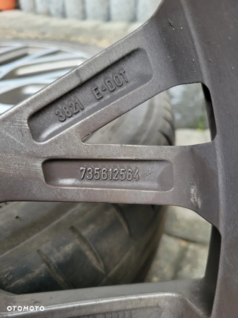 FIAT 500X 5X110 ALUSY ALUFELGI KOŁA FELGI ALUMINIOWE  225/45 18 LETNIE - 17