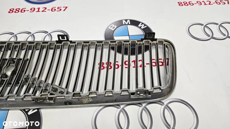 Volvo V50 2003-2007 Atrapa zderzaka Grill Kratka Chrom 08678680 Stan BDB Wszystkie mocowania całe - 10