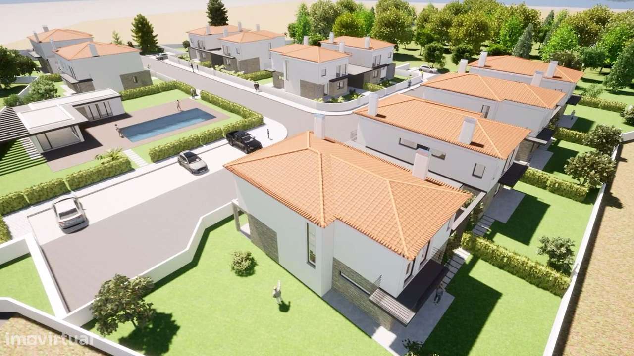 Terreno com projecto aprovado para moradias, S. João das Lampas, Sintr-12