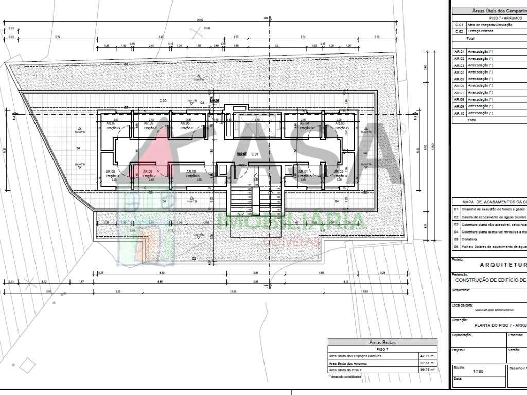 Terreno com Projeto para 15 Fogos + 16 Estacionamentos.-17