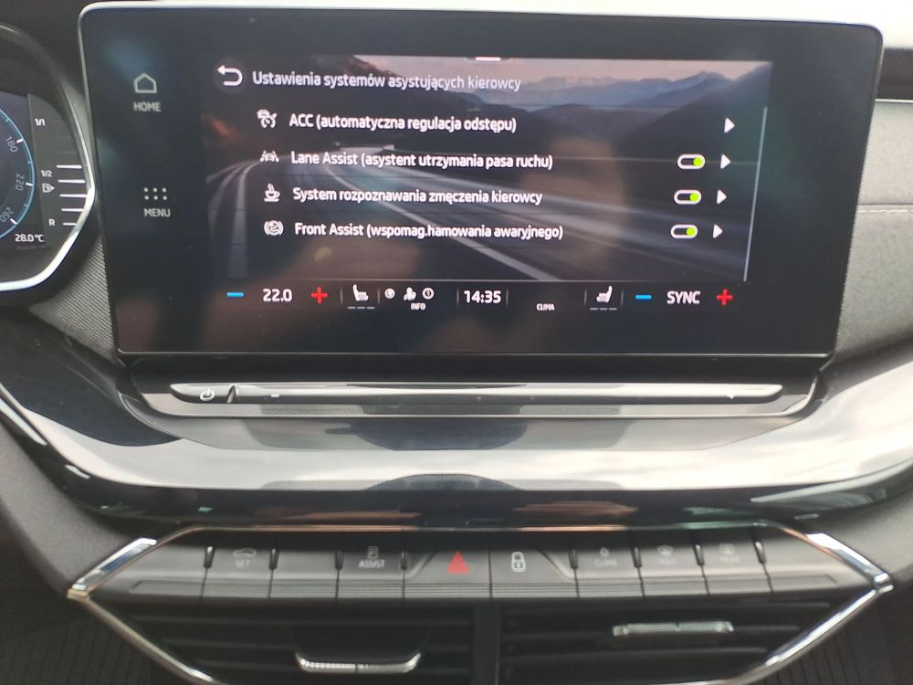 SKODA OCTAVIA HAK 230V 3-strefowa Klima Indukcja 2,0 TDI 150KM DSG ASO VAT23%