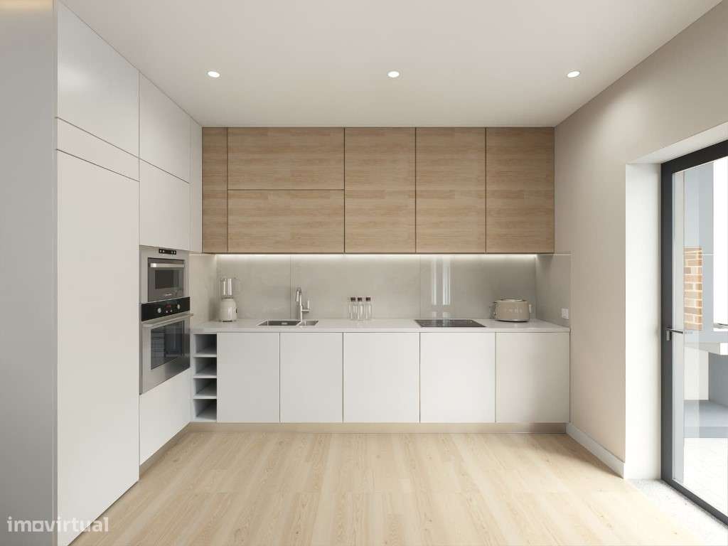 Moradia Geminada Térrea T 2, com piscina e pérgula, excelente local...-10