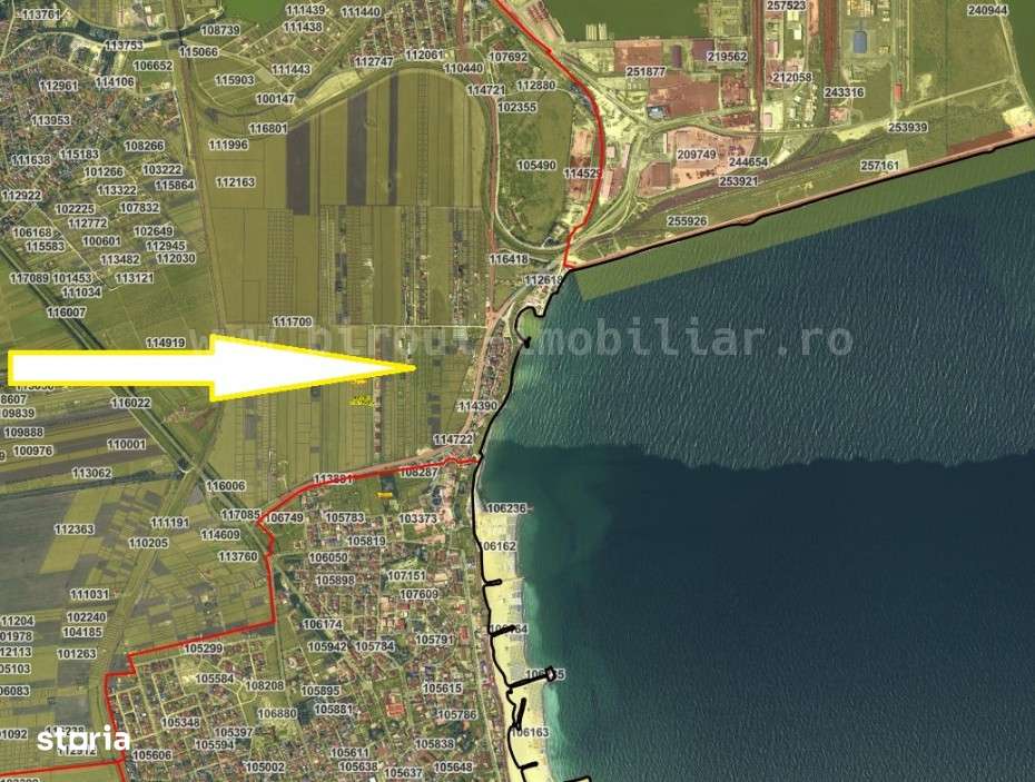 Teren Intravilan pentru Vilă/Pensiune – Zona Steaua de Mare 2, Agigea - Imagine principală: 3/3