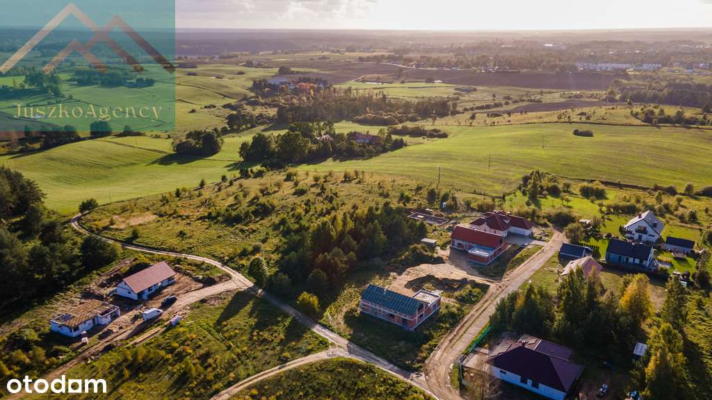 Domy w Różnowie.Stan surowy otwarty, duża działka-19