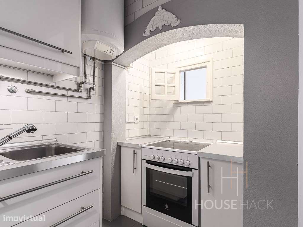 Apartamento T3 com logradouro na Rua de São Bento-25