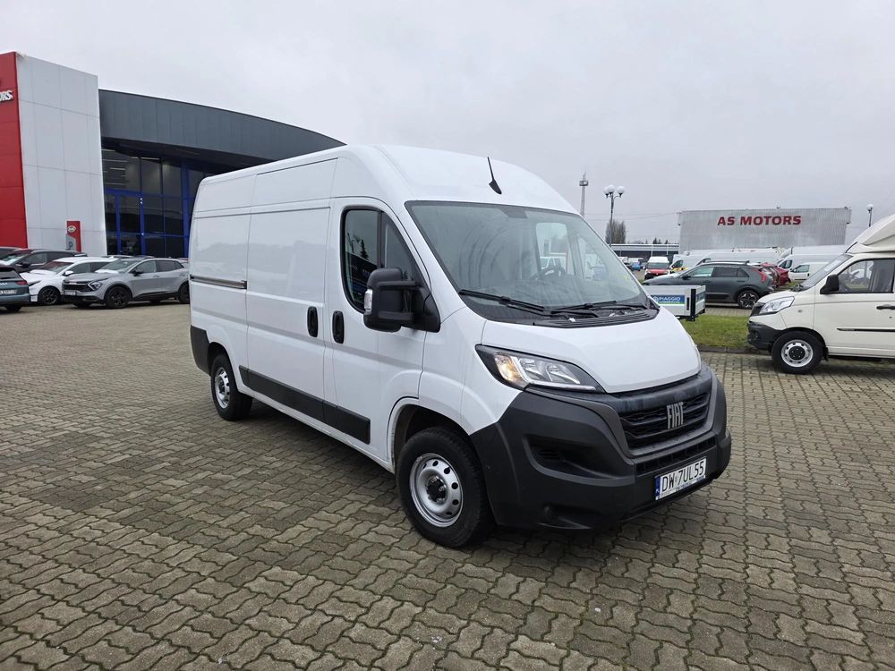 Fiat Ducato L2H2 Krajowy Sklejka Czujniki Parkowania Tempomat Dealer Fiat Furgon Blaszak kilka sztuk l2 l3 l4