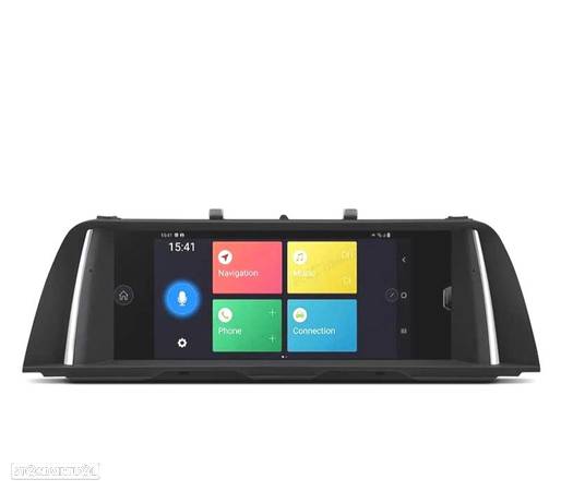 AUTO RÁDIO GPS ANDROID 12 PARA BMW F10 F11 10-12 CIC - 4