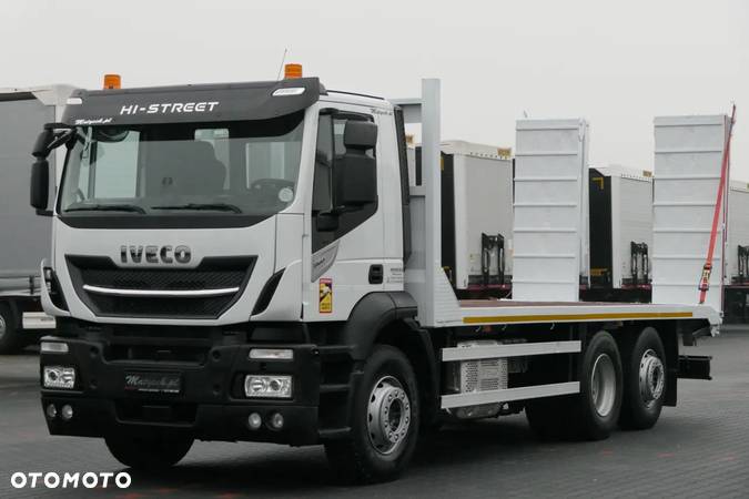 Iveco TRAKKER 360 / LAWETA / PLATFORMA / NAJAZDY HYDRAULICZNE / EURO 6 - 1