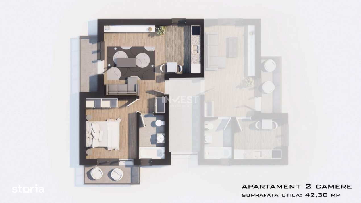 COMISION 0%! 2 CAMERE BLOC NOU PACURARI-REDIU - Imagine principală: 2/13