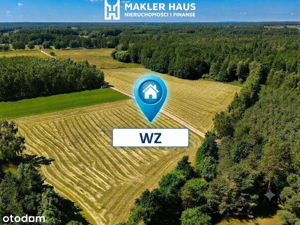 Wyjątkowa działka 6400 m2 z wydanymi Warunkami Zabudowy  Pilchy- Pisz-0
