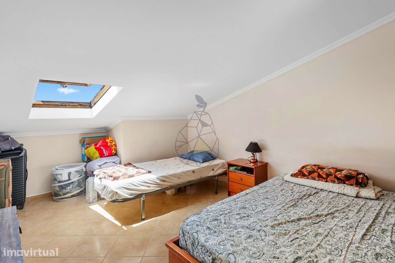 Apartamento T1+3 com Vista Mar do terraço em Quarteira-35
