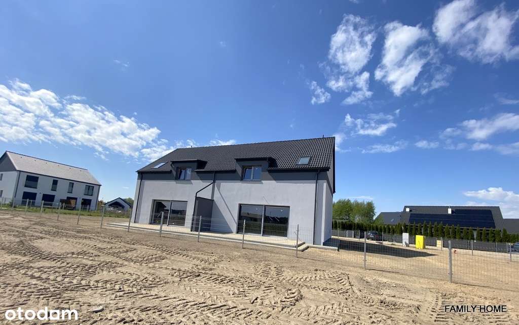 Lewy Bliźniak dewelop, 4pok, dz.449m2 Wierzbiczany-5