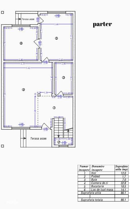 Casa S+P+E+M, 5 dormitoare, mansarda 85 mp, garaj – zona Brancoveanu-15