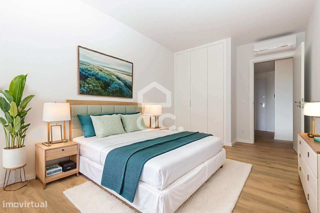 Apartamento T3 c/ Varanda | Condomínio JABA, Barreiro-6