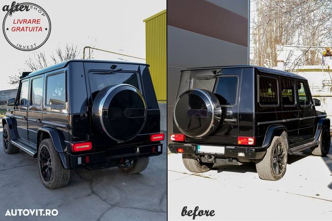 Bara Spate Mercedes W463 G-Class (1989-2018) G63 G65 Design- livrare gratuita - 14