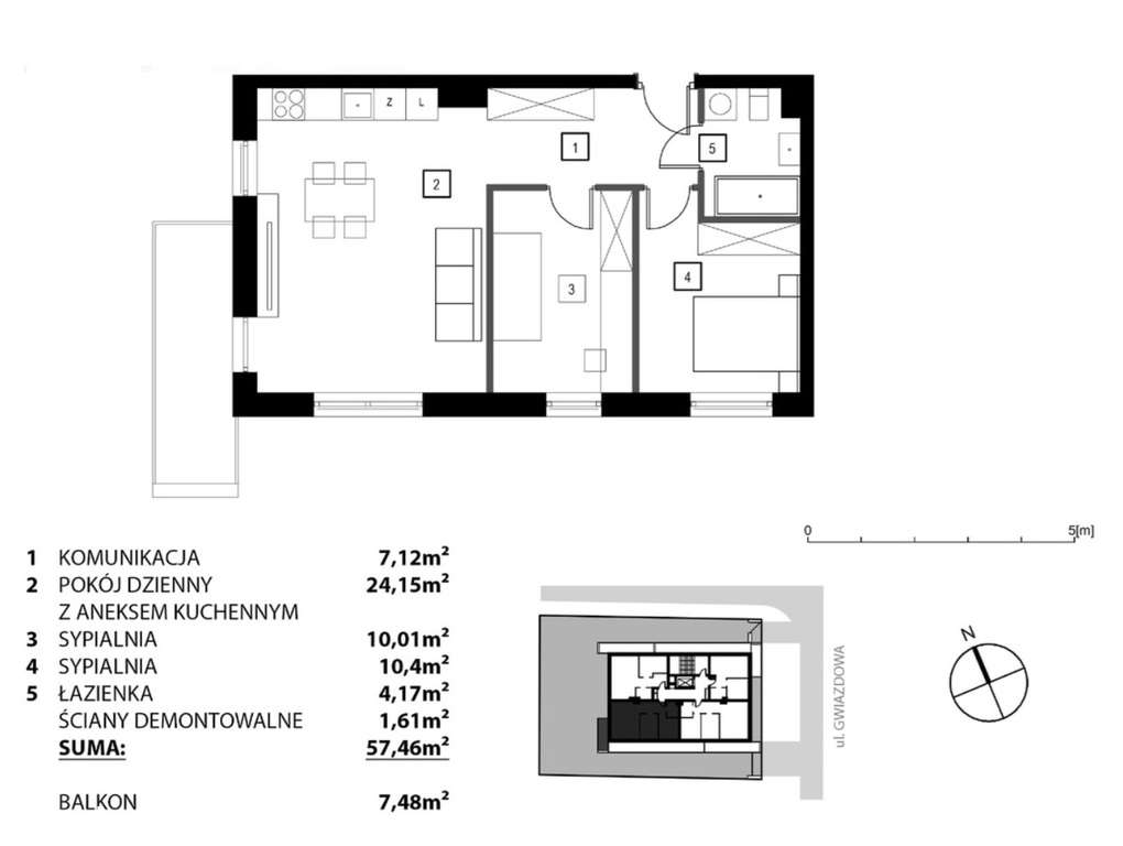 Apartament + miejsce parkingowe GRATIS-1