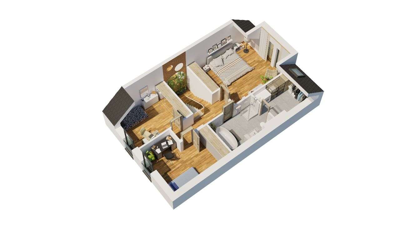 Nowoczesne Bliźniaki ul. Budowlana, Jędrzychów-9