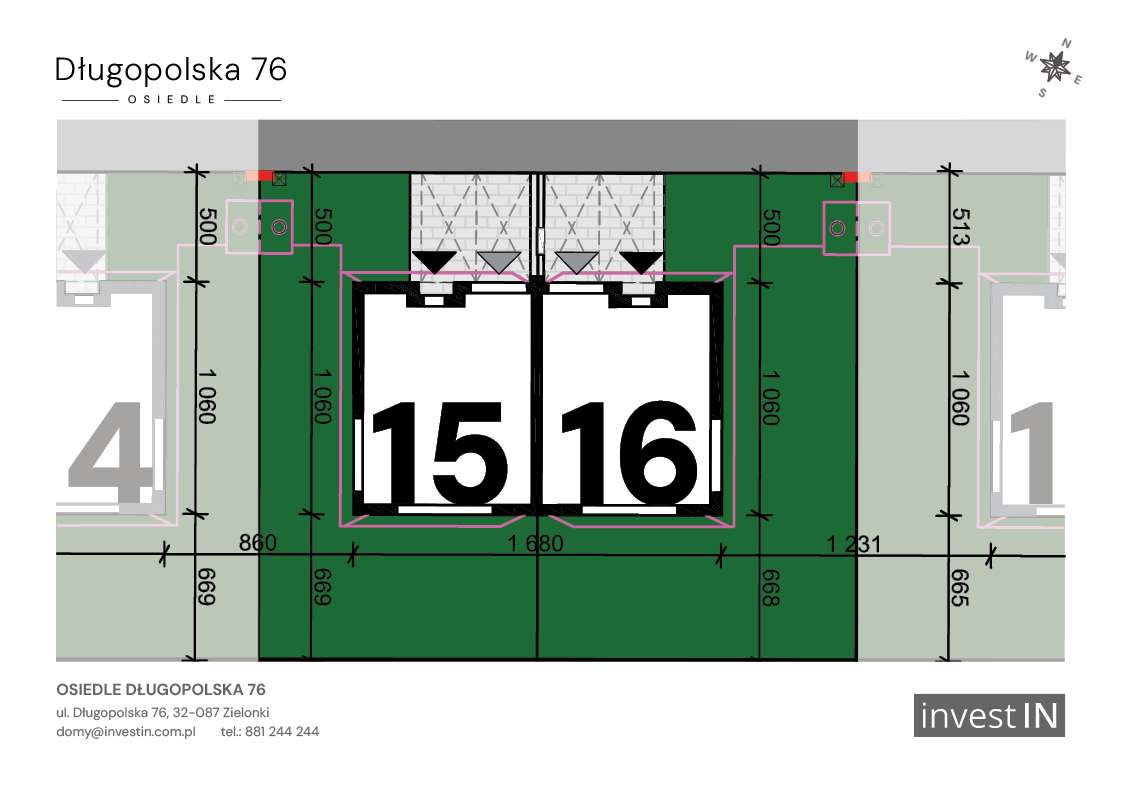 OSIEDLE DŁUGOPOLSKA nowoczesny dom z garażem #15-5