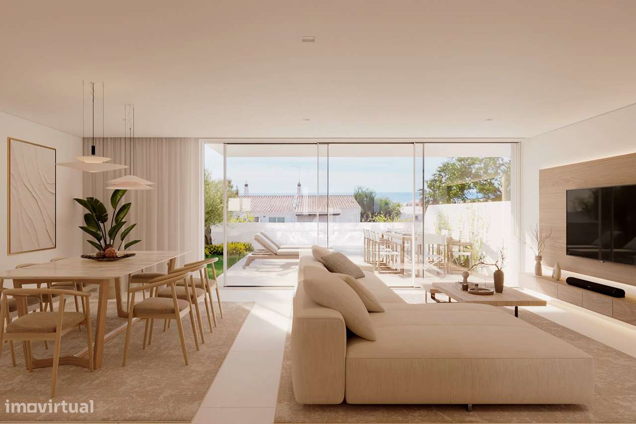 Moradia T3 semi-geminada com piscina e vista mar – Praia da Luz, Lagos - Grande imagem: 2/15