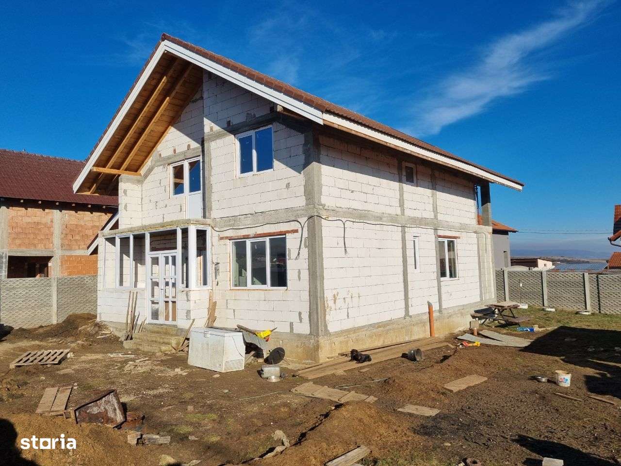 Vilă P+M+Pod,ST 245 mp,teren 721 mp,Deva-zona Archia - Imagine principală: 2/20