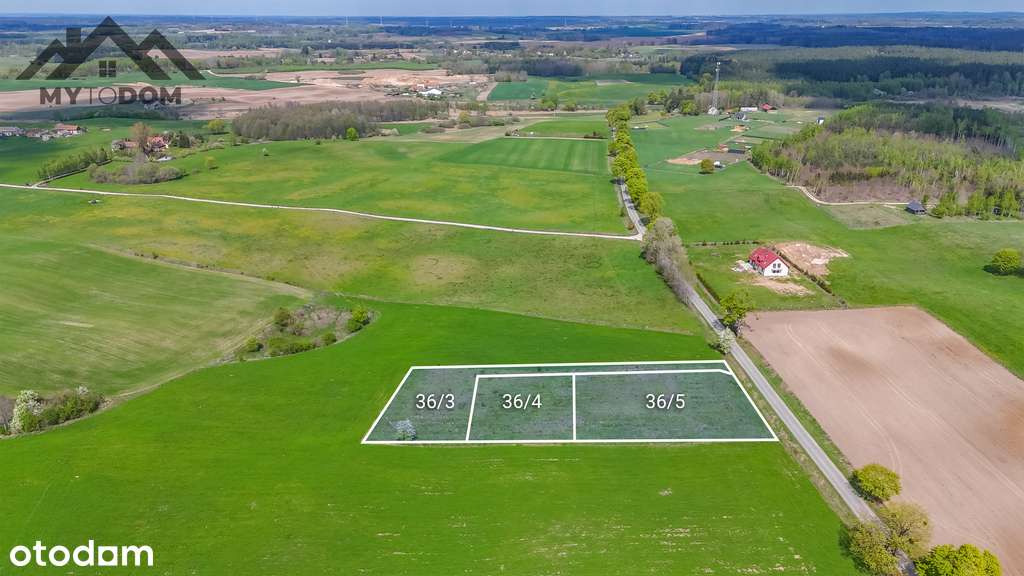 Działki budowlano rekreacyjne, Elganowo, Pasym - Pełny obrazek: 4/4