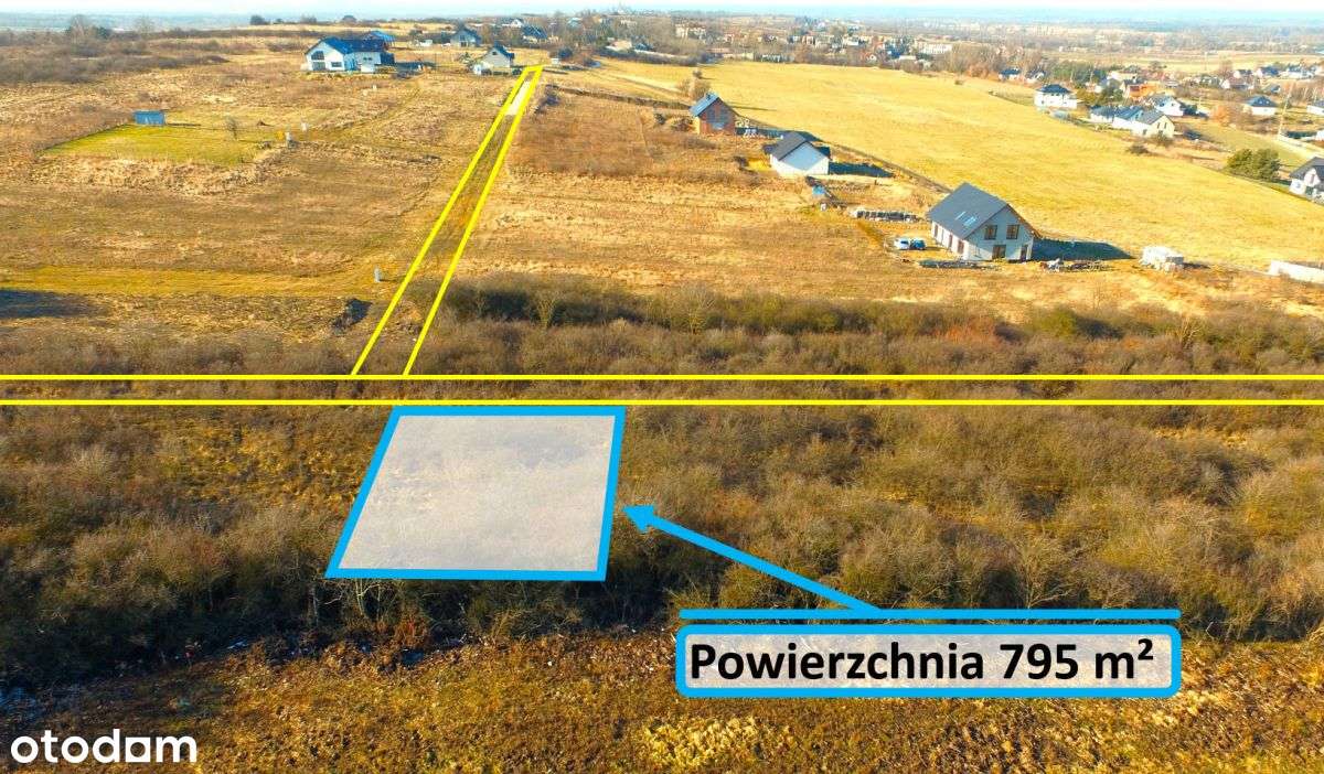 Działka na wzgórzu w Myszkowicach - Nowa Cena ! - Pełny obrazek: 5/7