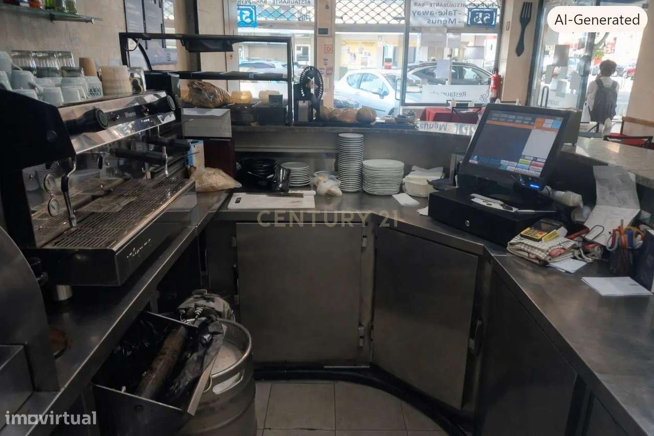 Resaurante Snack-Bar com Esplanada, em São Domingos de Benfica, Lisboa-6