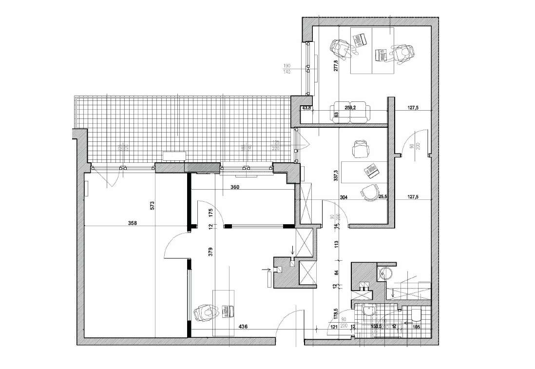 Apartament z TARASEM w cichym zakątku na Wspólnej-15