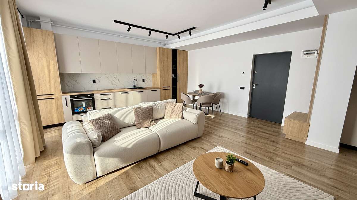 Apartament 2 cam Lux bloc nou ,57 mp+balcon,zona VIVO str Razoare - Imagine principală: 1/16