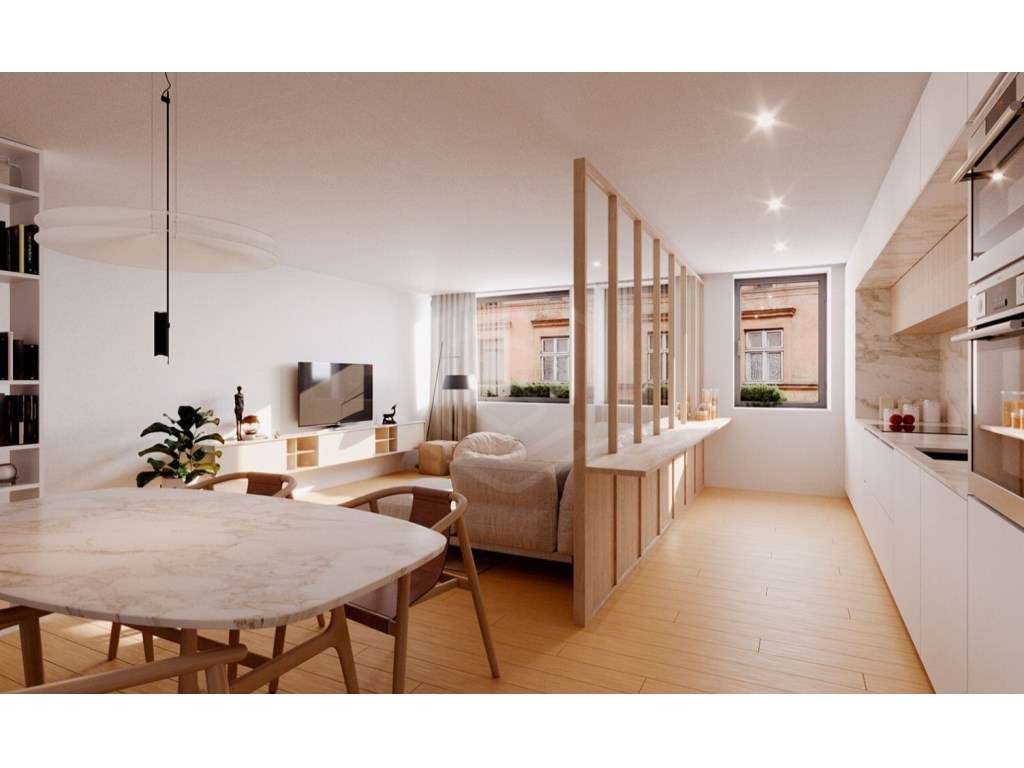 Apartamento T3 em Empreendimento no Coração no Porto - Grande imagem: 2/26