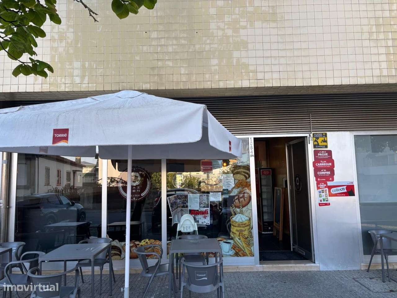 Trespasse de café com esplanada próximo ao Centro da Maia.-7