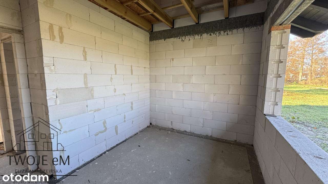 Dom w stanie surowym otwartym-zadaszony-cicha okolica-11