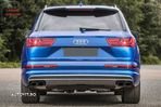 Ornamente toba Audi Q7 4M (2015-2019) SQ7 Design Negru doar pentru Benzina- livrare gratuita - 14