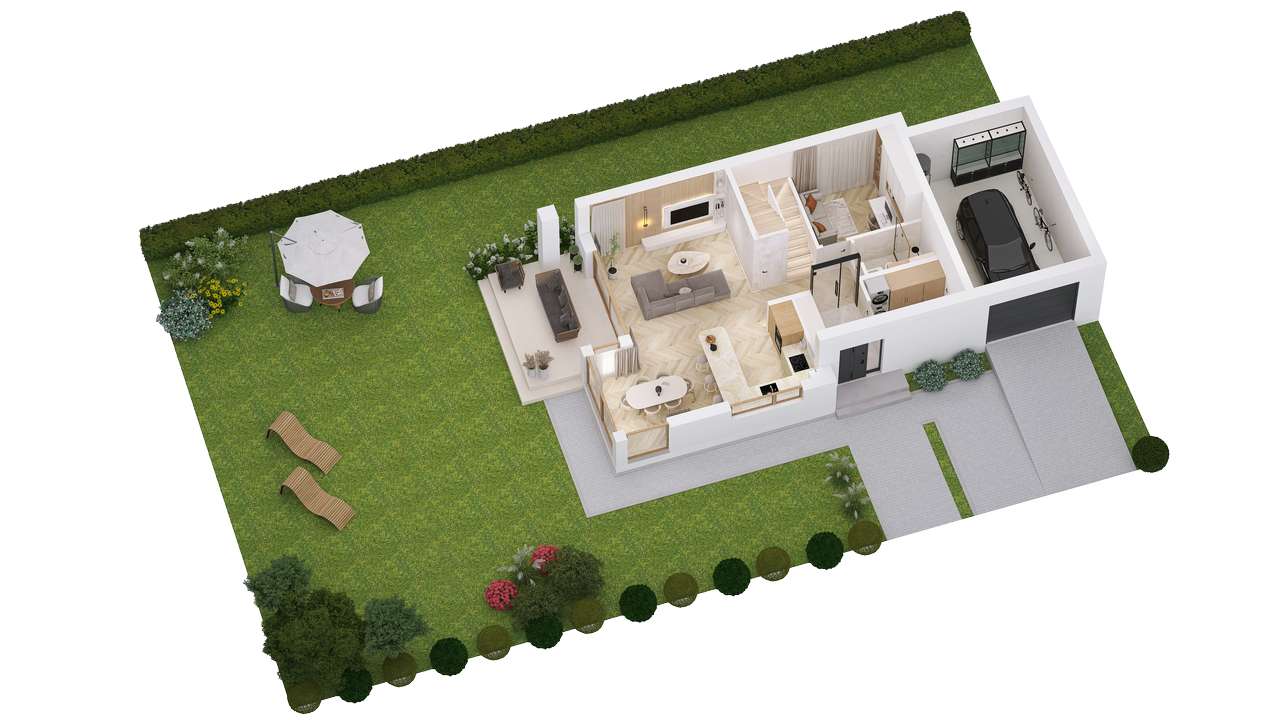 Przestronny i Nowoczesny Dom | Garaż | Duży Ogród | WKD - Pełny obrazek: 5/20