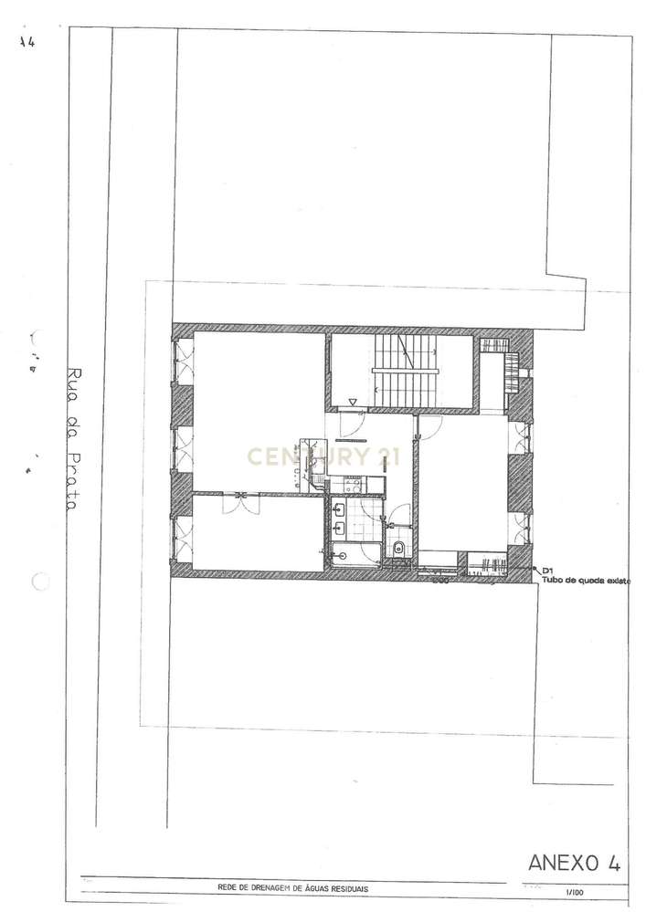 Apartamento T2 na Rua da Prata Nº208-18
