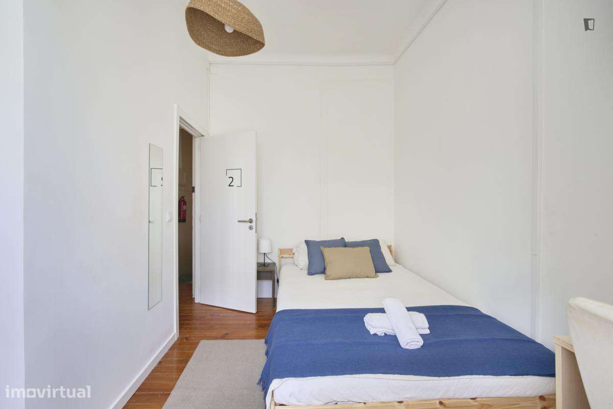 Quarto - localizado em Saldanha Lisbon - Grande imagem: 4/47