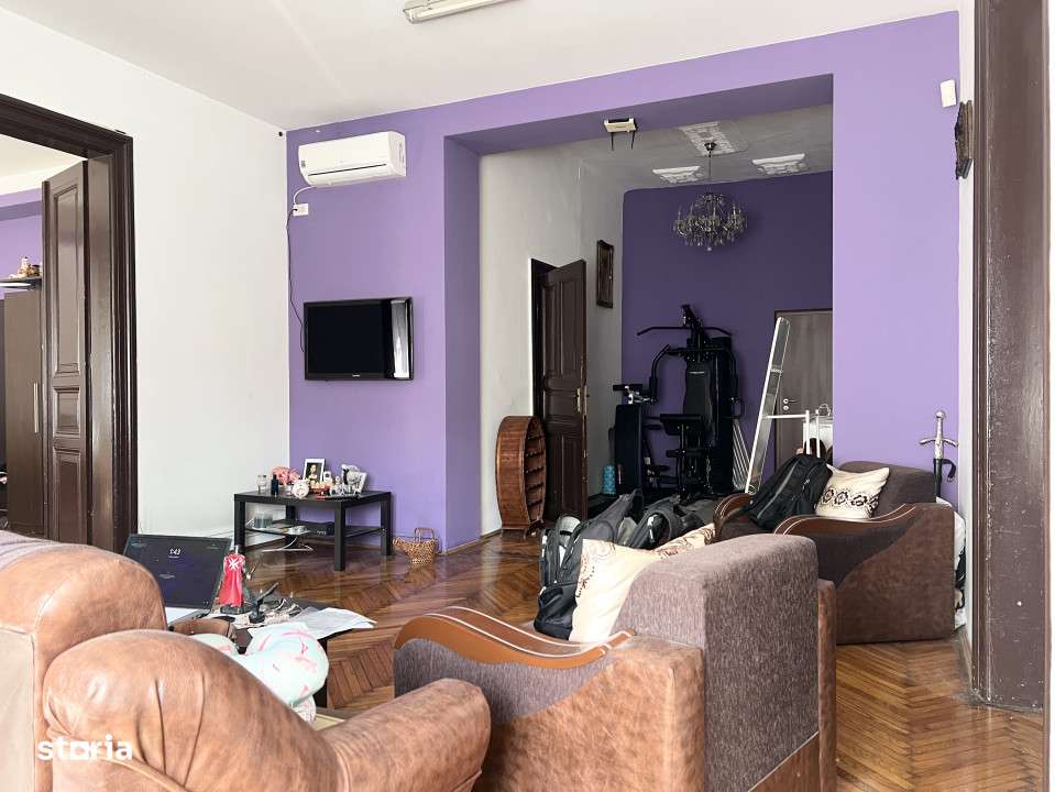 Apartament 4 camere, 120mp utili, cladire istorica, parter -   Central - Imagine principală: 2/11