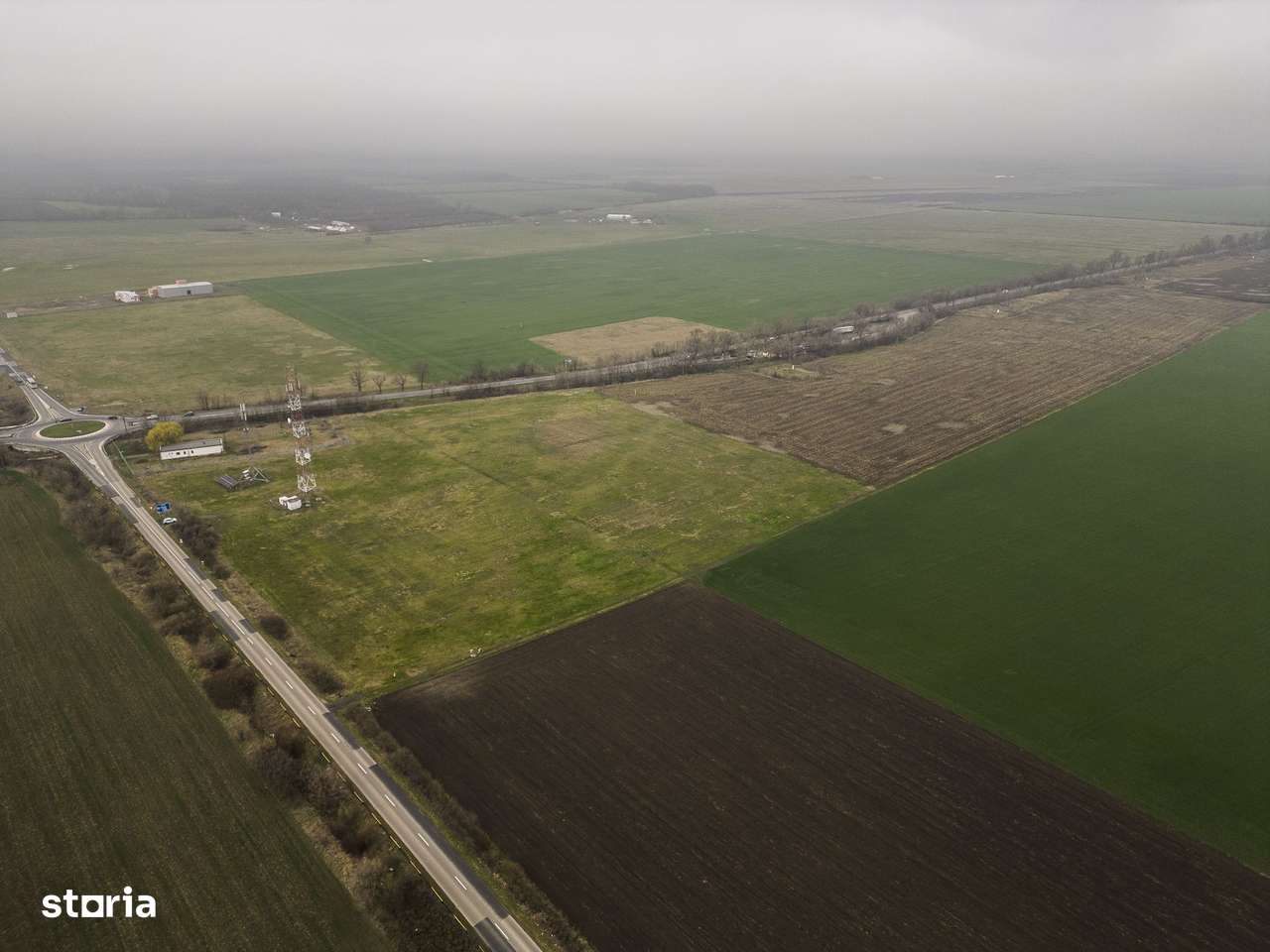 Teren 84000 mp la 20 km de Arad, la DN79 - Imagine principală: 5/5