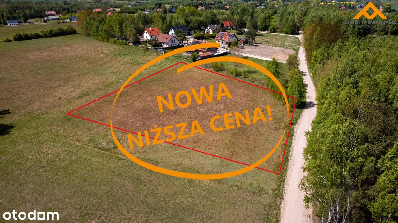 Działka inwestycyjna przy lesie – 4273 m² –Patryki, gm. Purda!Nowa Cen-2