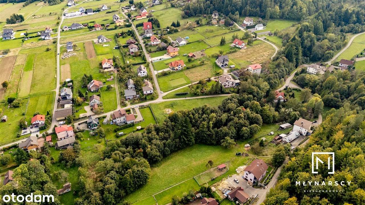 Widokowa działka budowlana z lasem | 21 a Lipowa-11