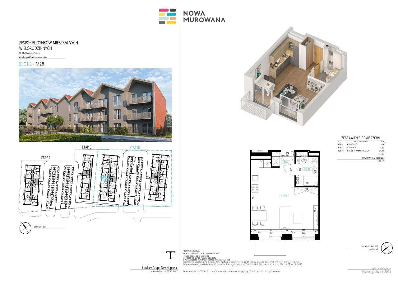 Mieszkanie w inwestycji Nowa Murowana 3 | C1.2.M28 - Pełny obrazek: 3/8