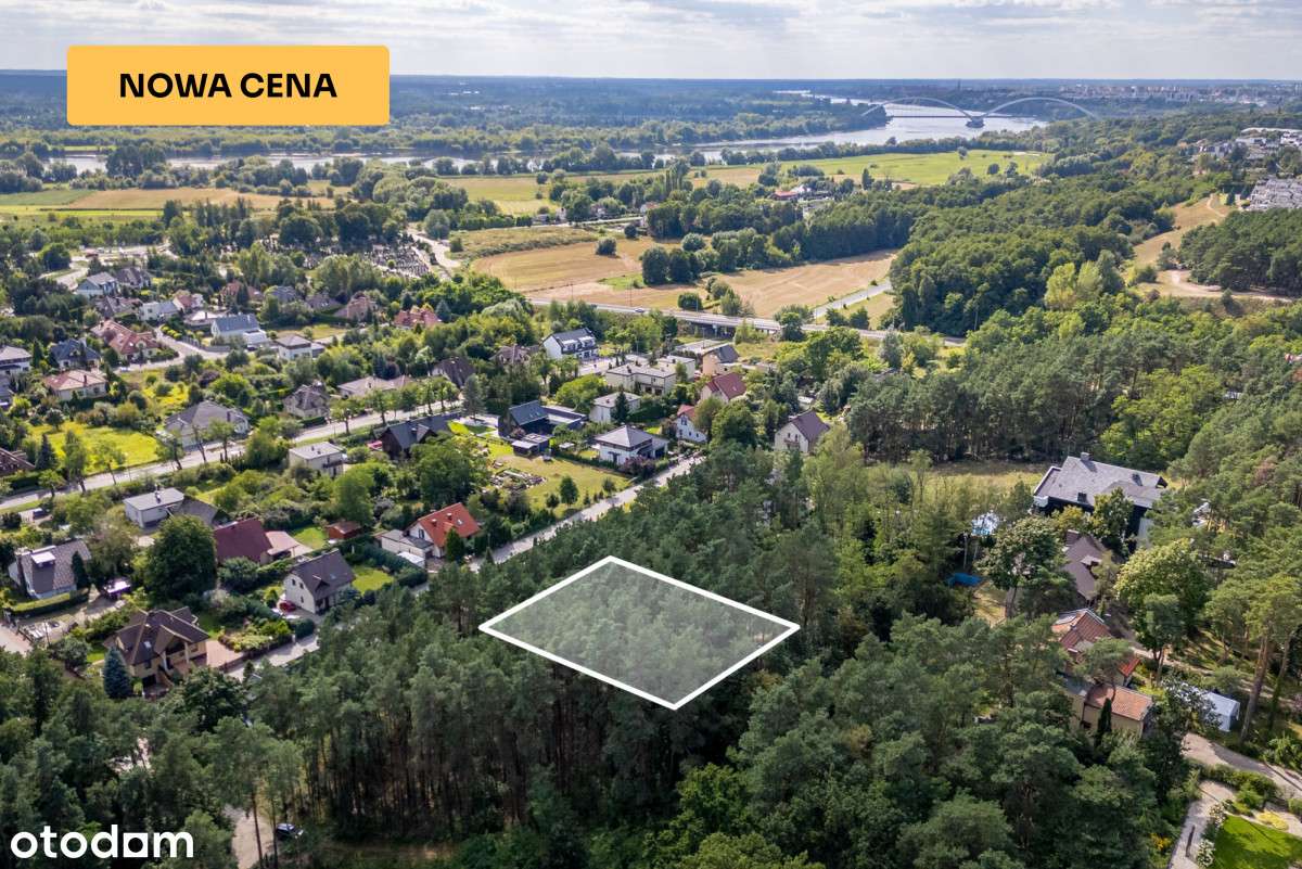 Wyjątkowa działka z widokiem na Wisłę - Pełny obrazek: 1/18