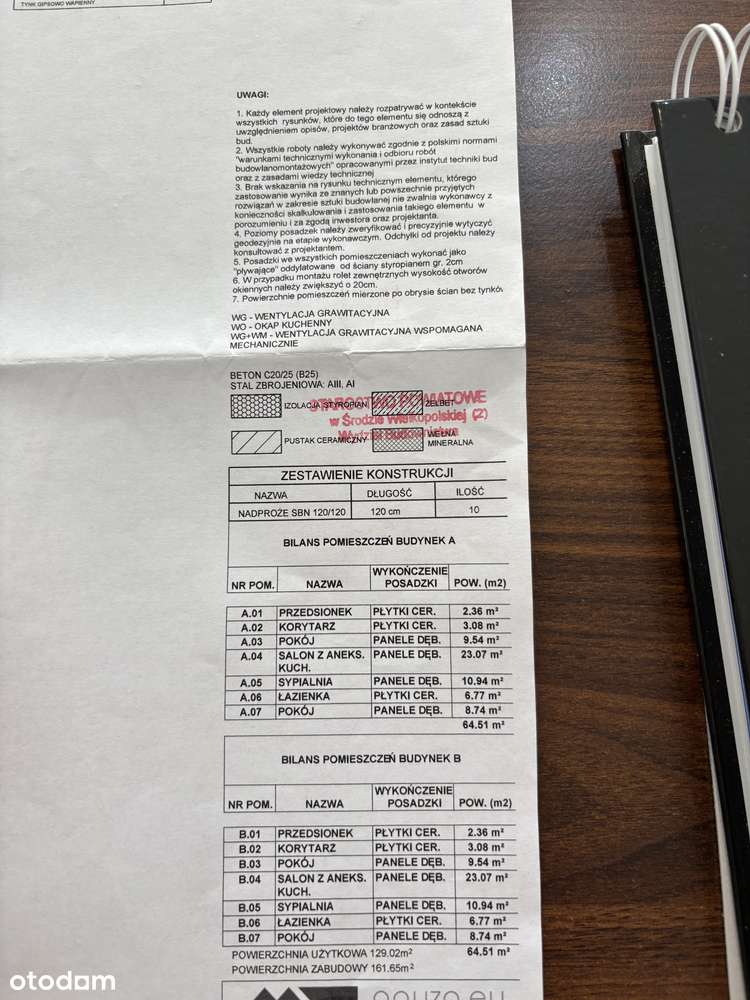 Dom w zabudowie bliźniaczej Środa Wlkp - Pełny obrazek: 5/7