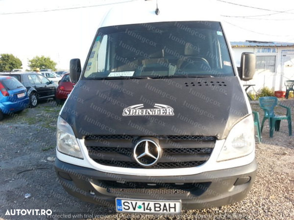 Parasolar parbriz Mercedes Sprinter 06-12 ,Oglinzi cromate,deflector capota - 8