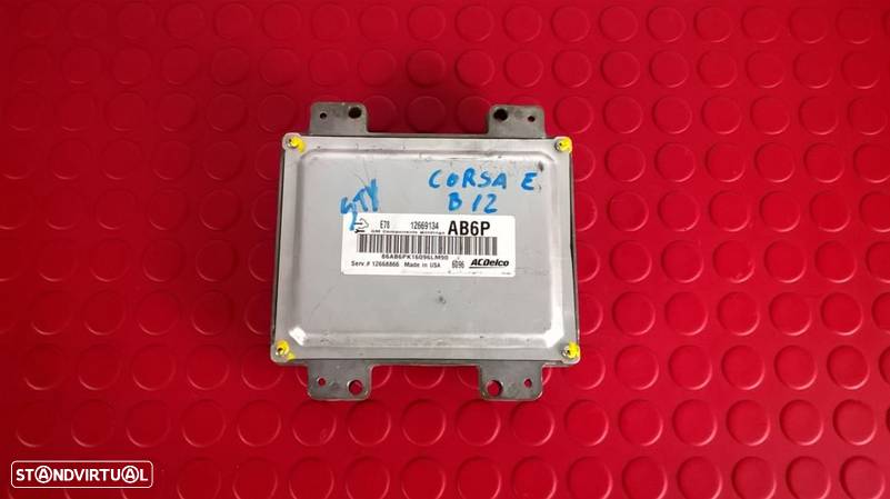 Centralina do Motor - 12669134 / 12668866 [Opel Corsa (X15)] - 2