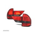 FAROLINS TRASEIROS LED PARA BMW X3 VERMELHO ESCURECIDO - 1