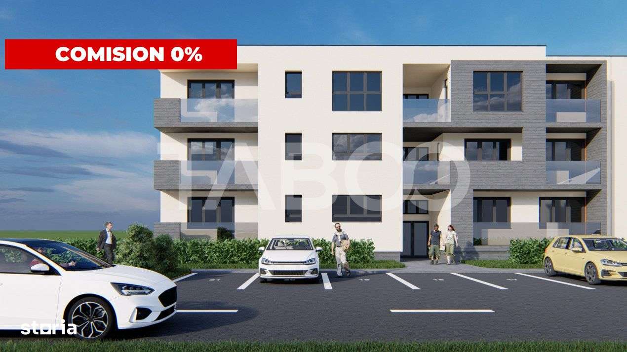 Apartament de vanzare 2 camere balcon loc parcare orientare sudica - Imagine principală: 1/7