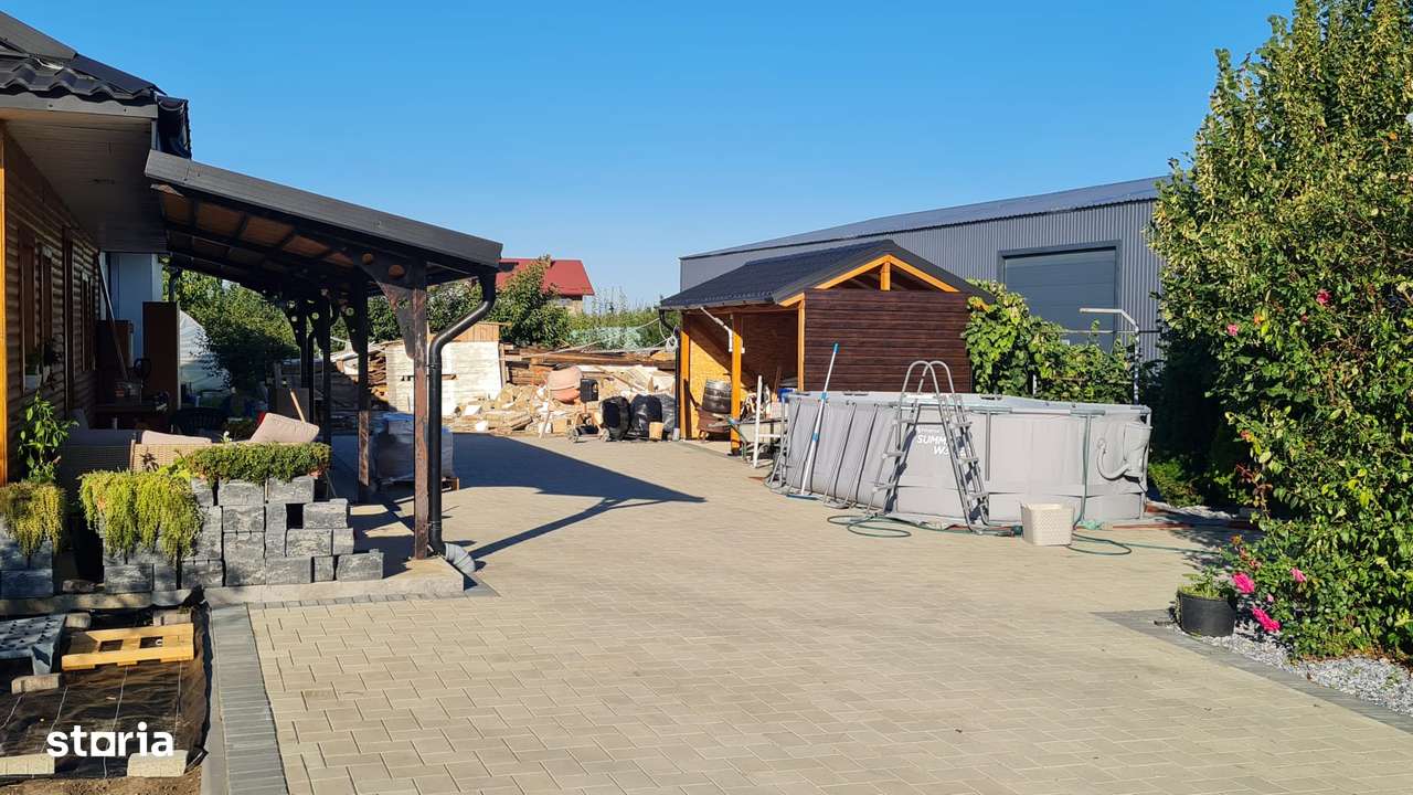 Moara-Casa noua cu hala si teren 13 ari,ingradita,pret 185000Euro. - Imagine principală: 5/9